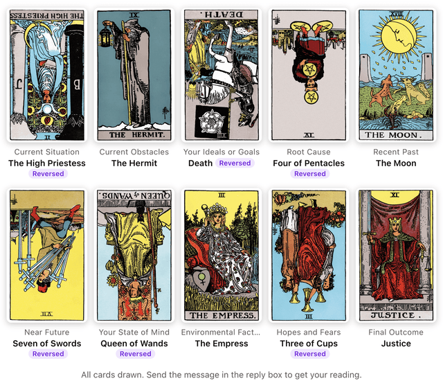 Claude Tarot Reading: Draw Real Cards with Tarotap