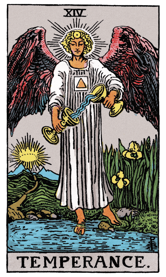 Kartu tarot Temperance