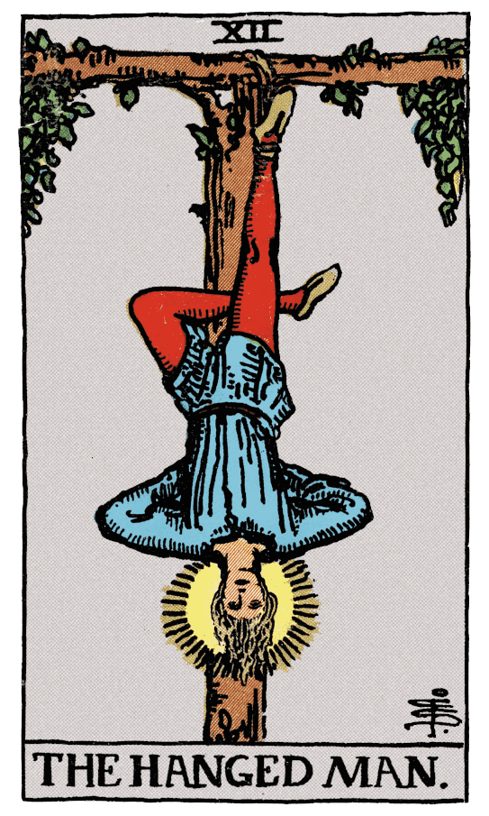 Kartu tarot The Hanged Man
