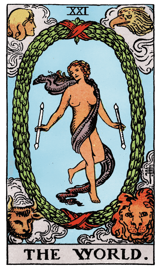 Kartu tarot The World