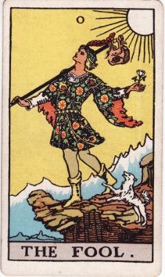 The Fool Tarot Card