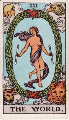 Tarot Card: The World