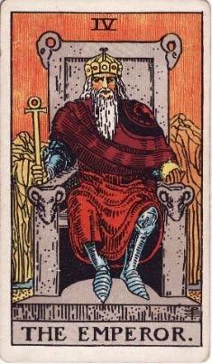 Tarot Card: The Emperor