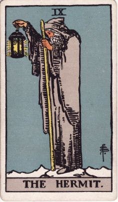 Tarot Card: The Hermit