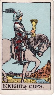 Tarot Card: 성배 기사