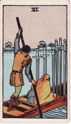 Tarot Card: Six of Swords