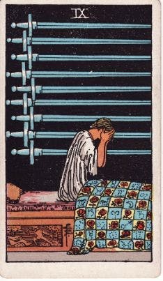 Tarot Card: Nine of Swords