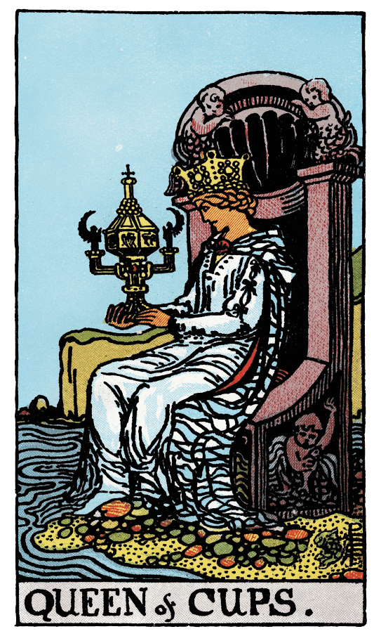 Queen of Cups（Reversed）