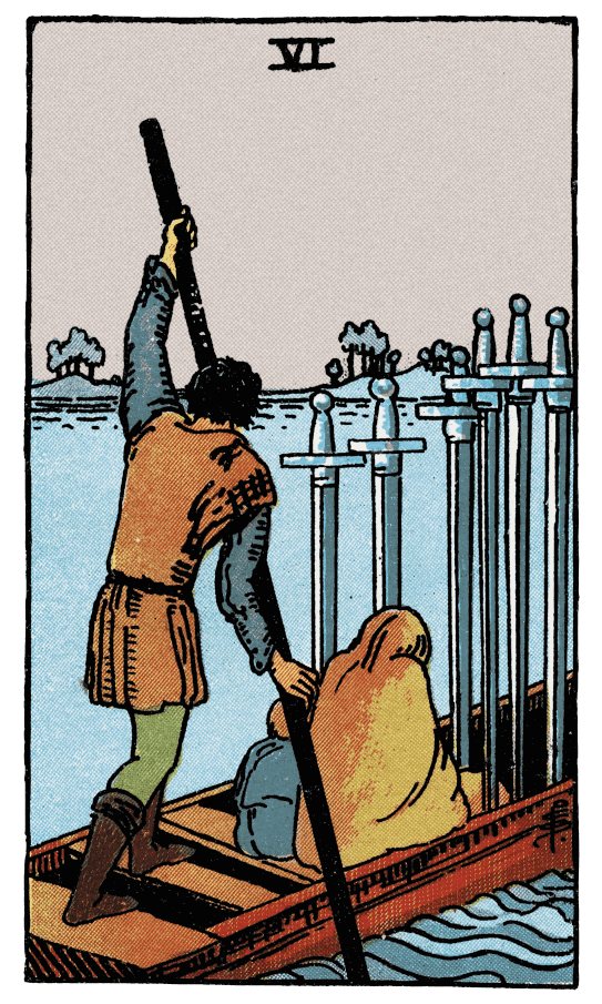 Six of Swords（Upright）