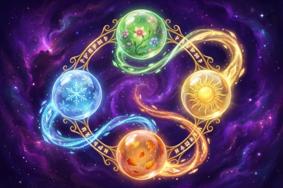 Tirada de Tarot Estacional