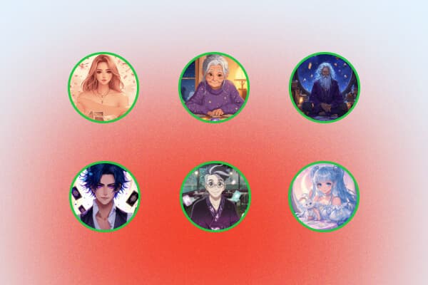 AI Tarot læser valg