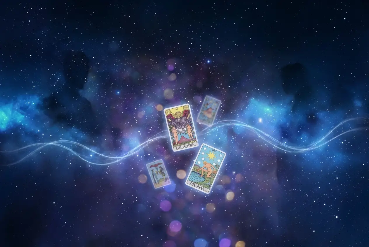 Denkt er an mich - Tarotkarten und spirituelle Verbindung