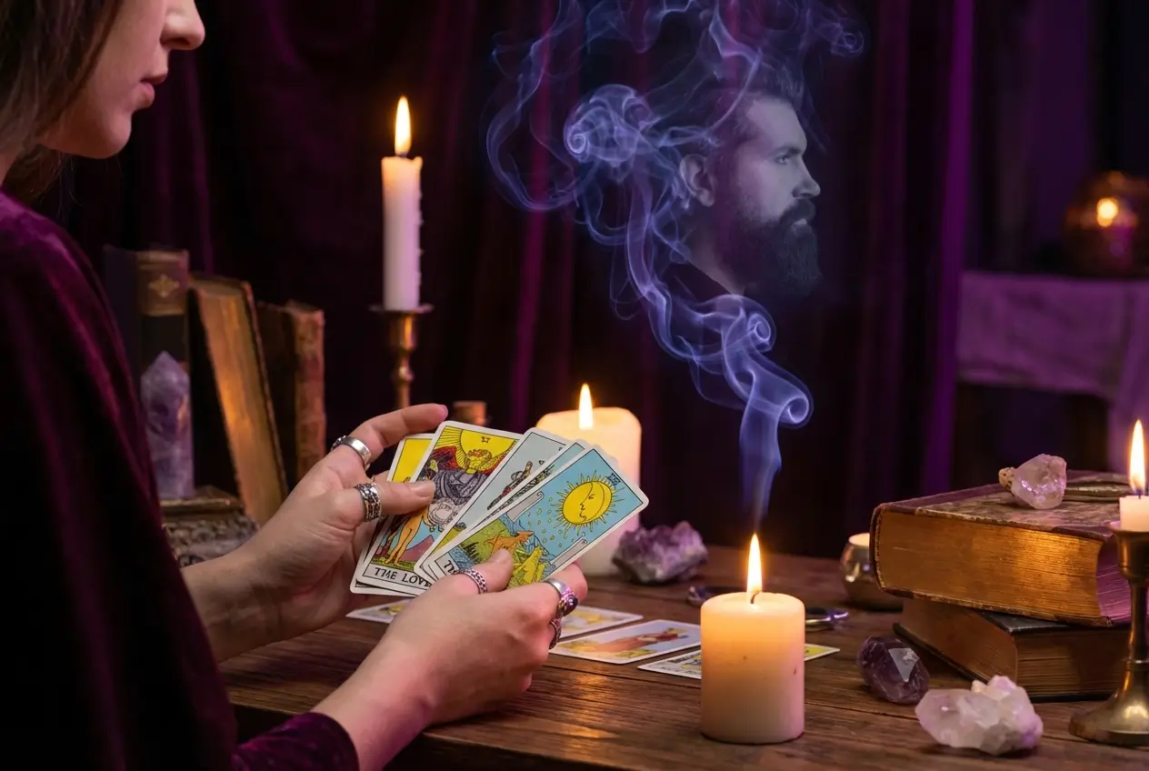 Was denkt er über mich - Tarot Deutung