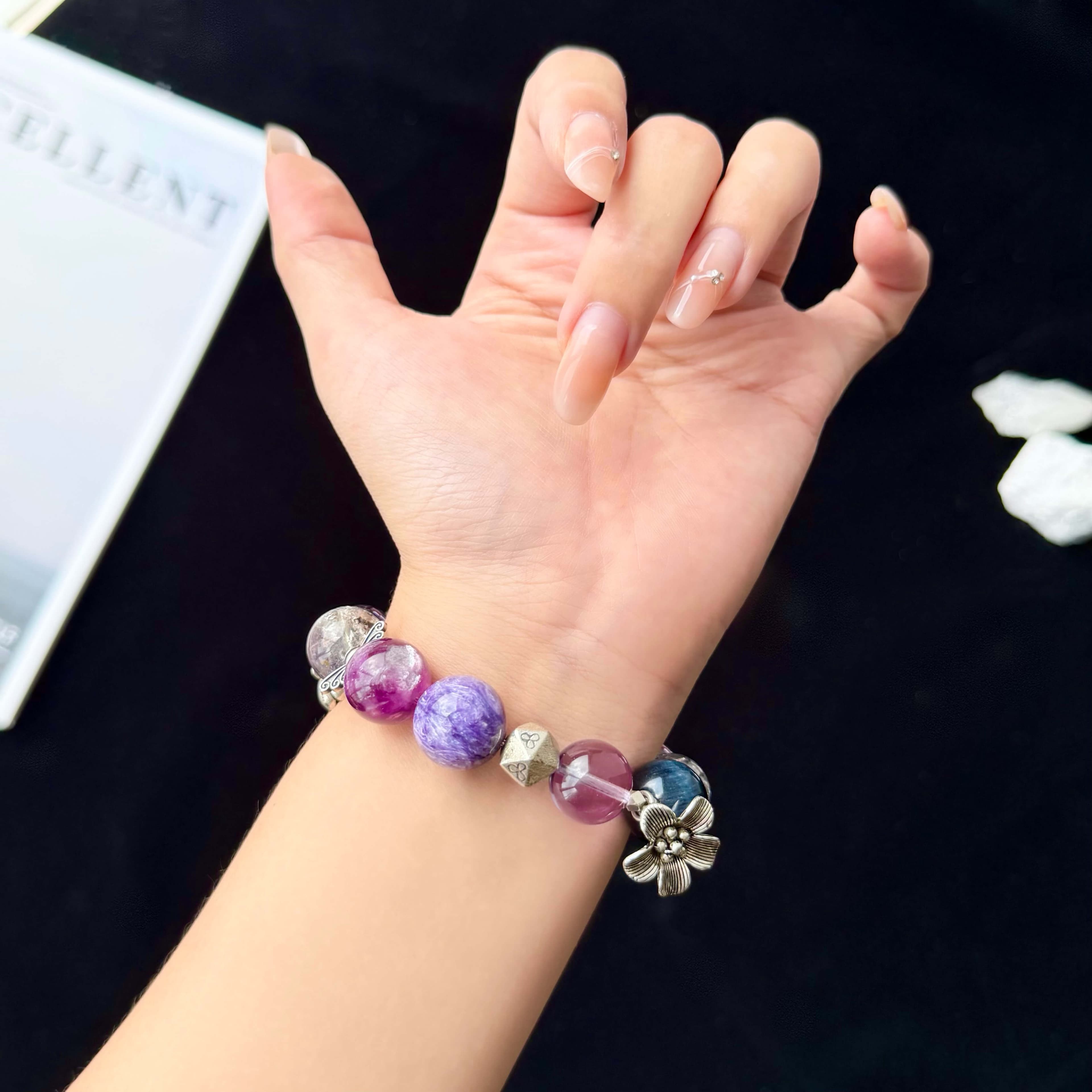 The High Priestess Ametyst armbånd — 6