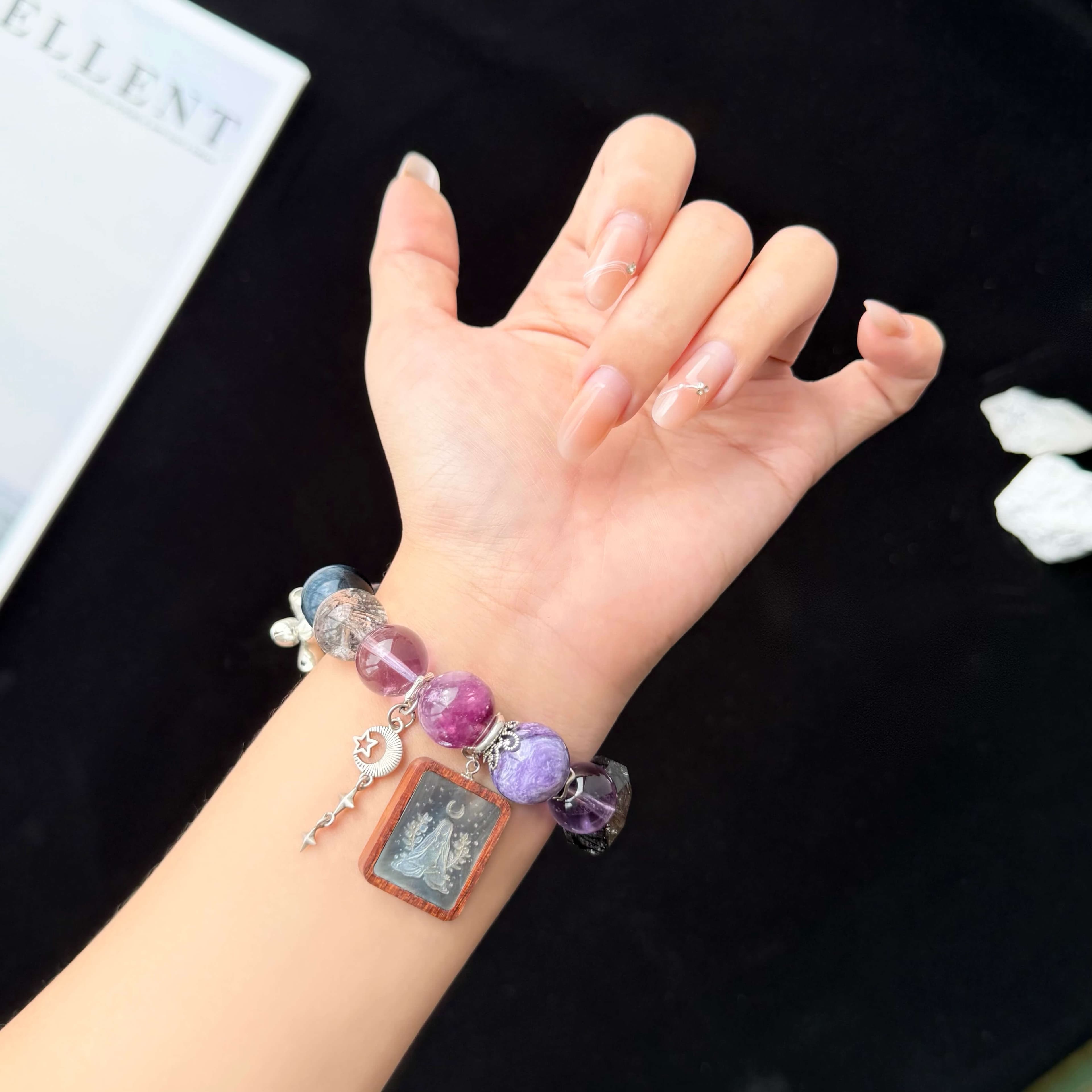 The High Priestess Ametyst armbånd — 5