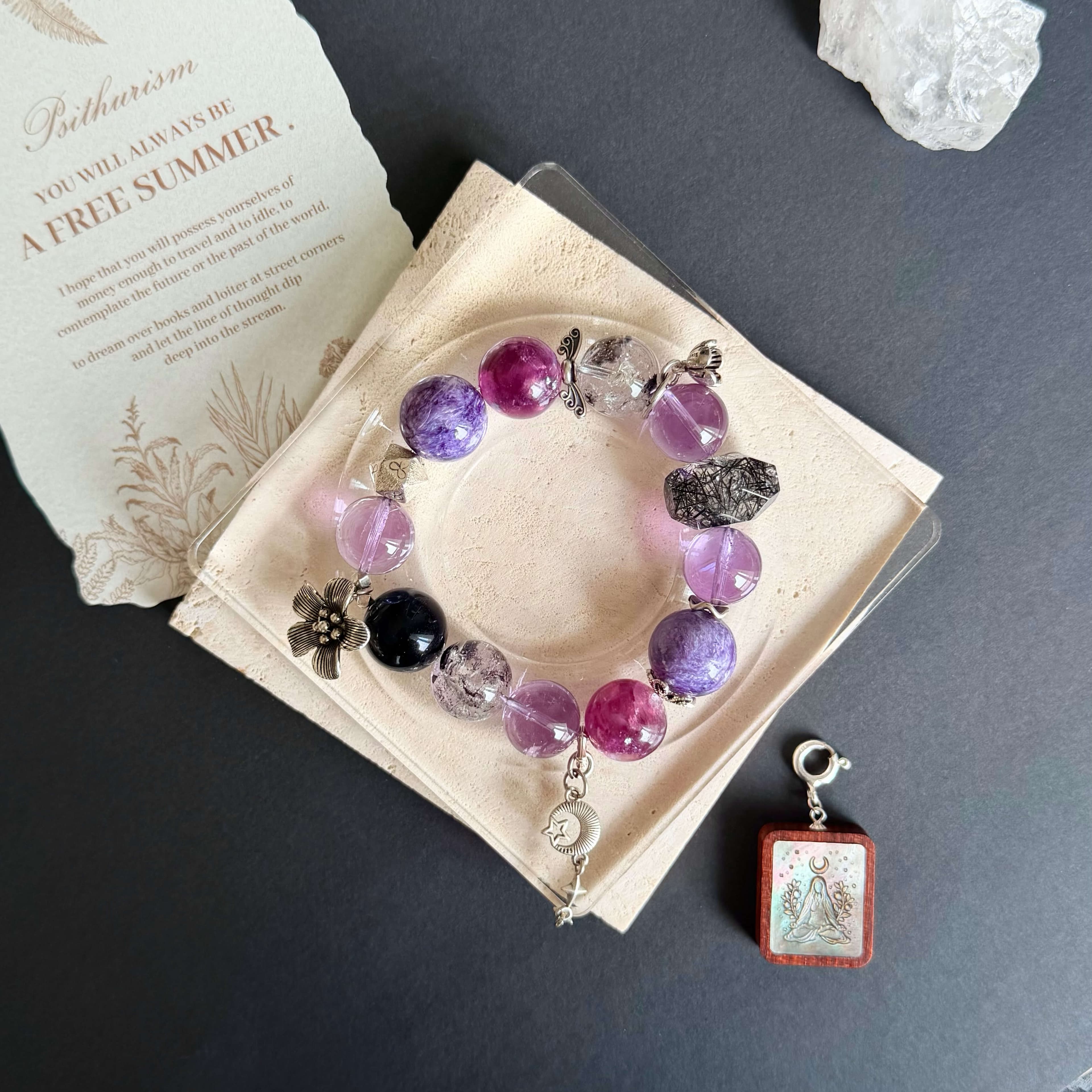 The High Priestess Ametyst armbånd — 2