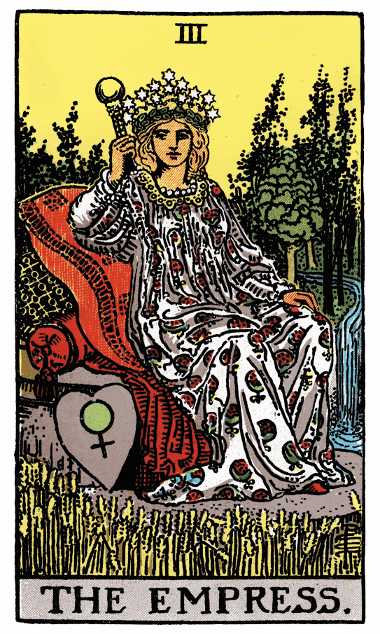 The Empress tarot card thumbnail