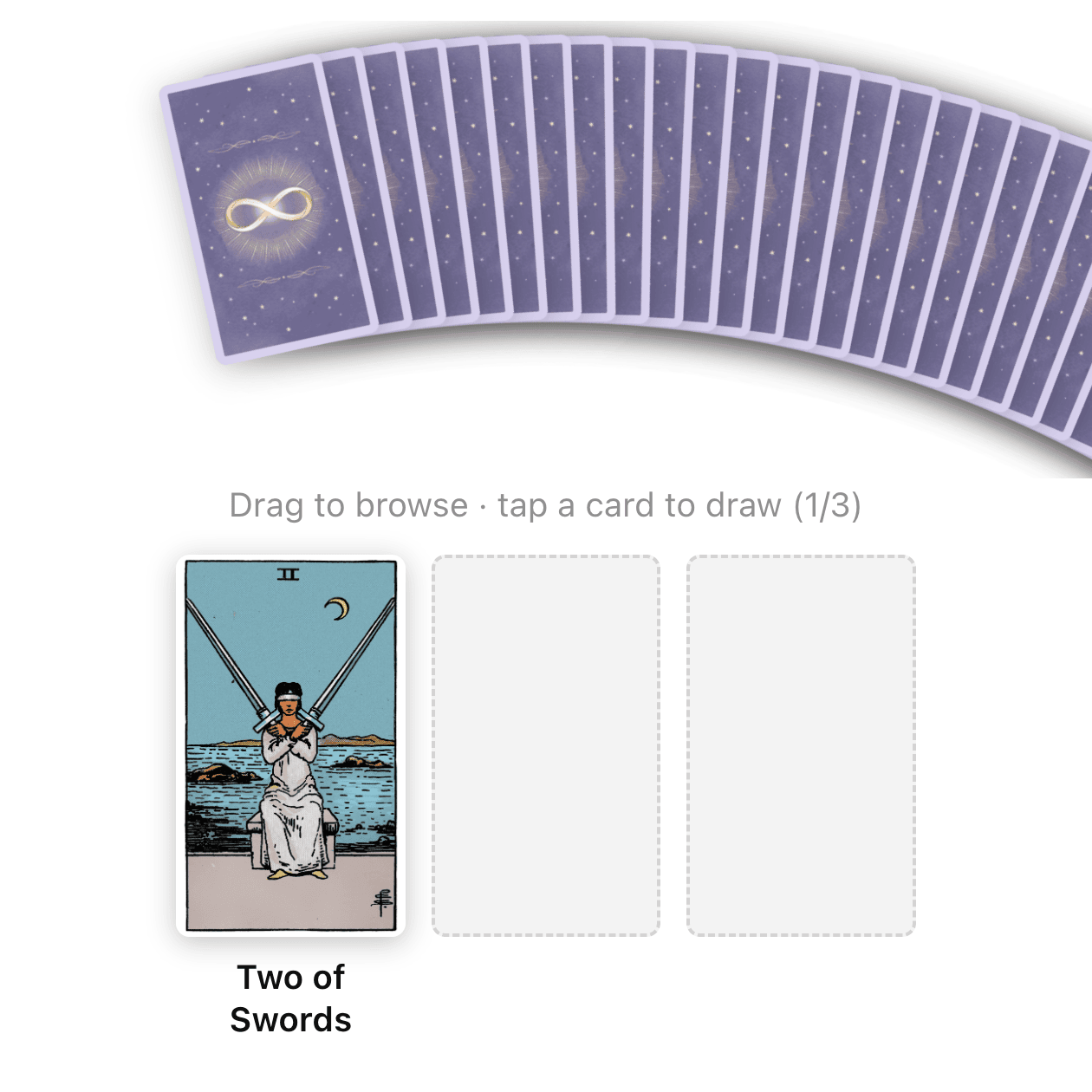 Tarotap screenshot